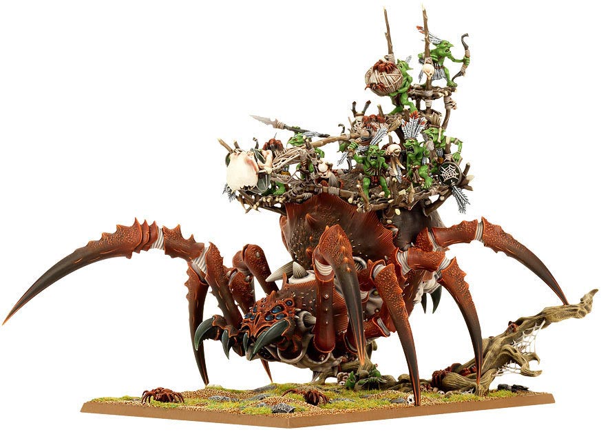 Miniatura Warhammer Arachnarok la Araña