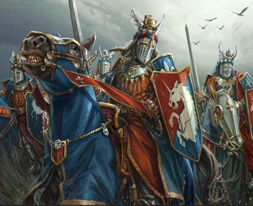 Bretonia Caballeros del Grial Total War: Warhammer II