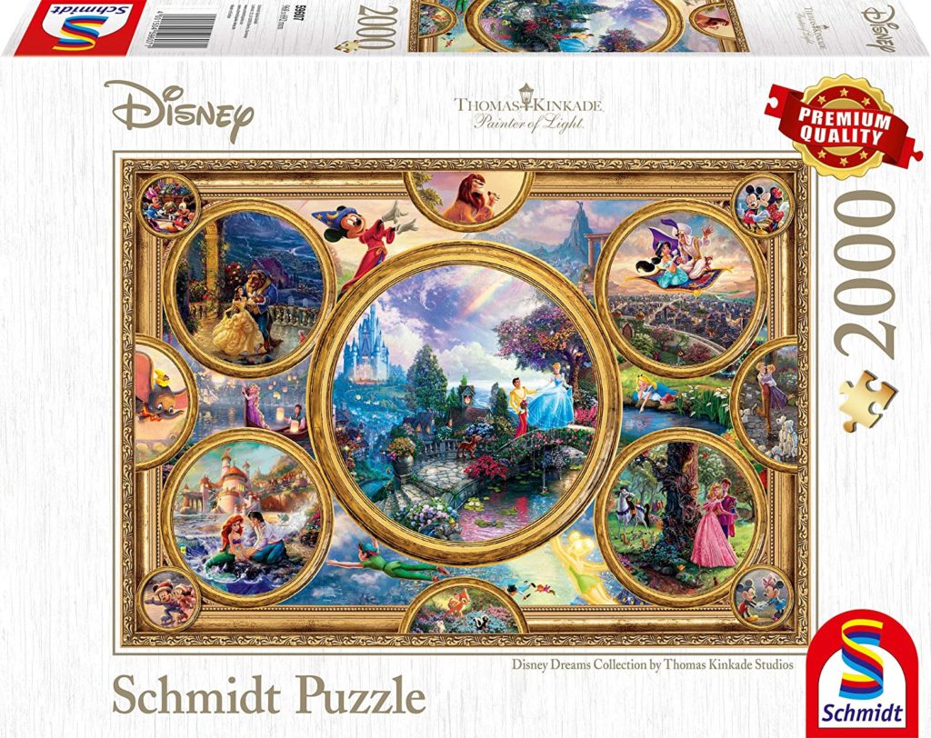 Puzzle Disney Dreams Collection collage 1000 piezas para adulto