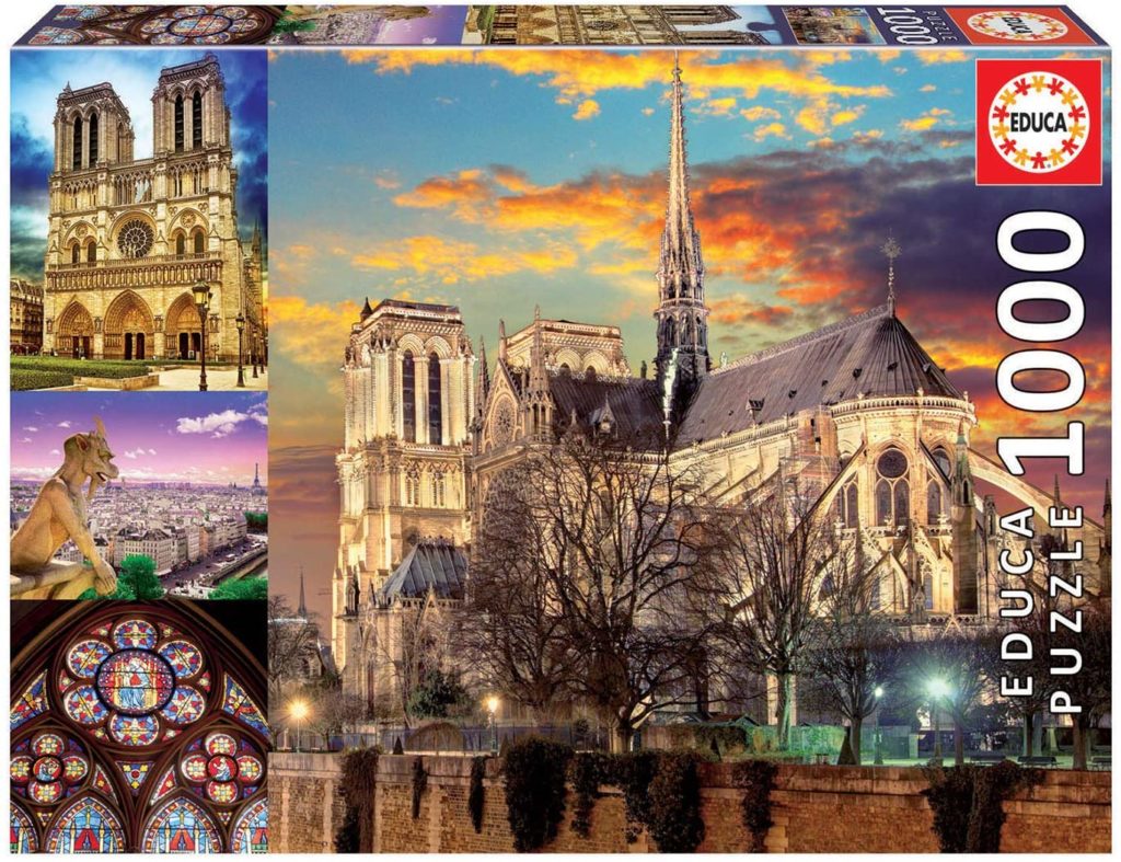 Puzzle Notre Dame collage 1000 piezas para adulto