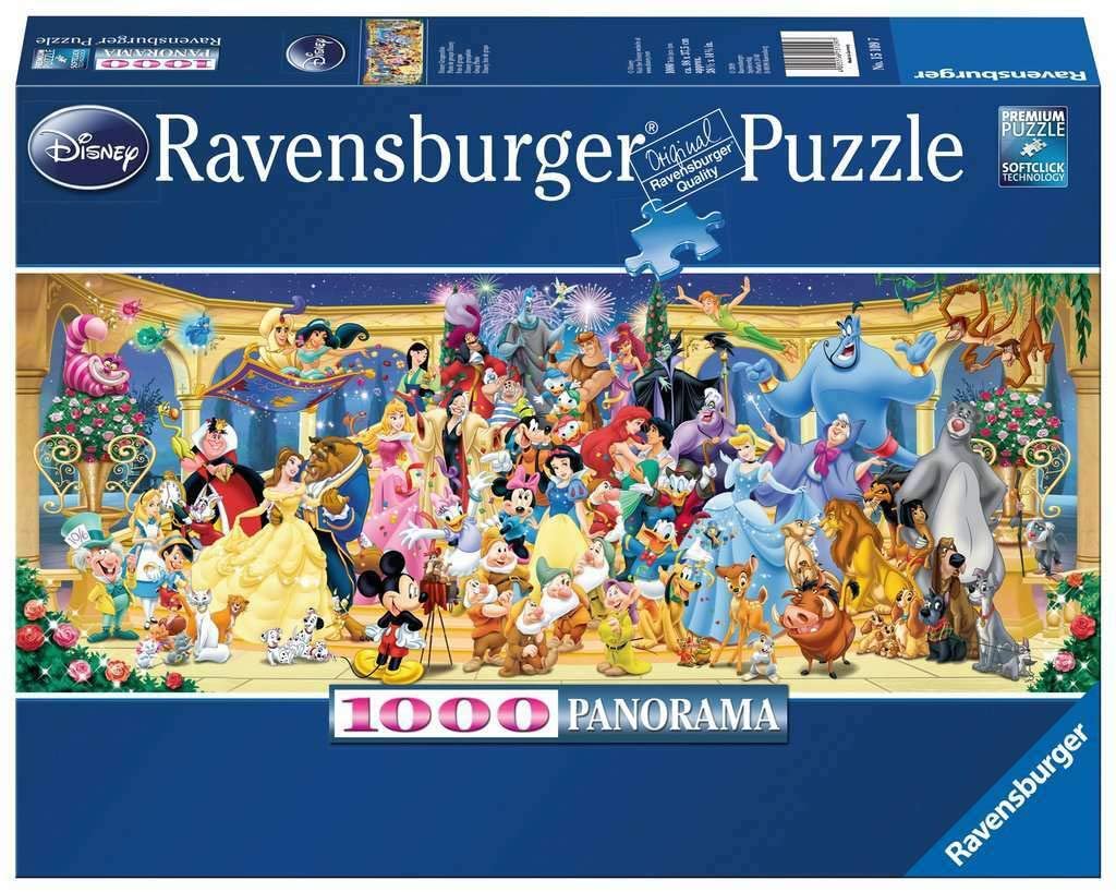 Puzzle Personajes Disney collage 1000 piezas para adulto